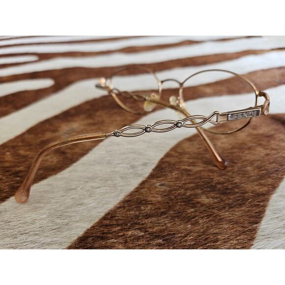 Vintage Fendi Glasses F49 Salmon 130 Made In Italy - Picture 1 of 9